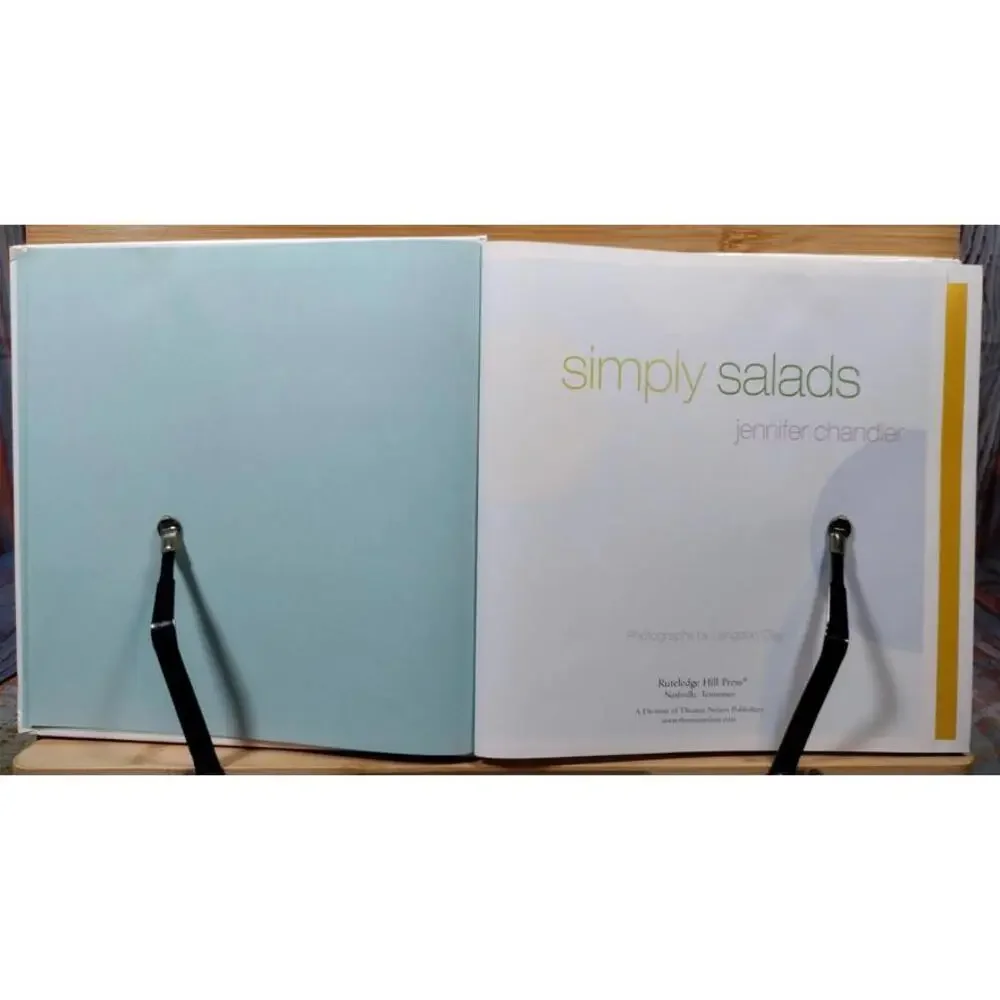 Simply Salads by Jennifer Chandler -‎ Hardcover Cookbook